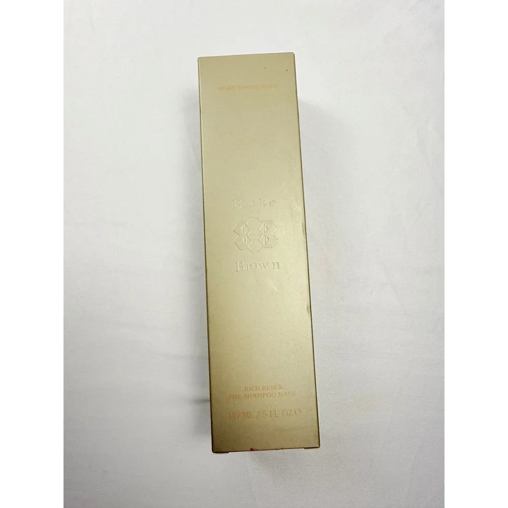Blake Brown Rich Reset Pre-Shampoo Mask 5 oz Milky Sandalwood New Sealed